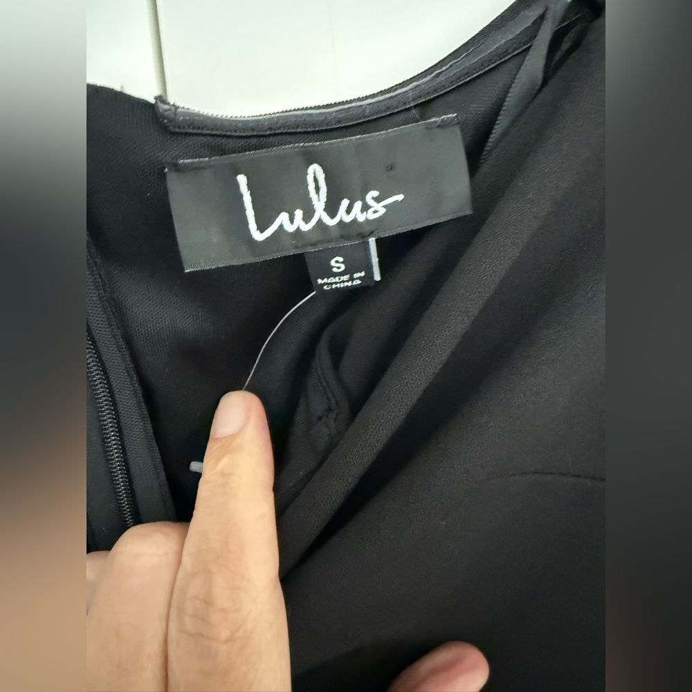 Lulu's Classic Black Maxi Dress - Picture 2 of 4
